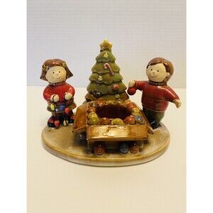 Yankee Candle Tea Light Wax Warmer Holder Tart Kids Decorating Christmas Tree